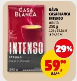 Penny Market Káva casablanca intenso mletá nabídka