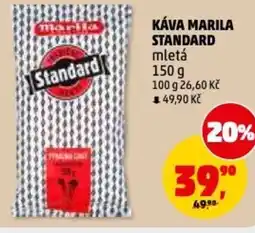 Penny Market Káva marila standard mletá nabídka