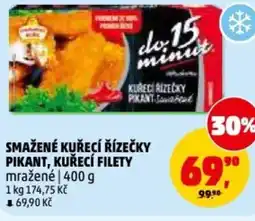 Penny Market Smažené kuřecí řízečky pikant, kuřecí filety nabídka