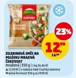 Penny Market Zeleninová směs na polévku mrazivá čerstvost nabídka
