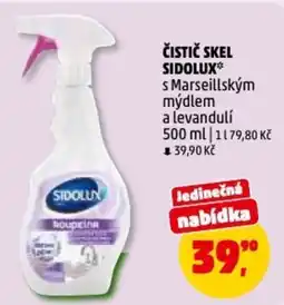 Penny Market Čistič skel Sidolux nabídka