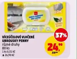 Penny Market Víceúčelové vlhčené ubrousky Penny nabídka