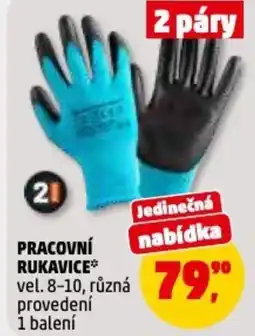 Penny Market Pracovní rukavice nabídka