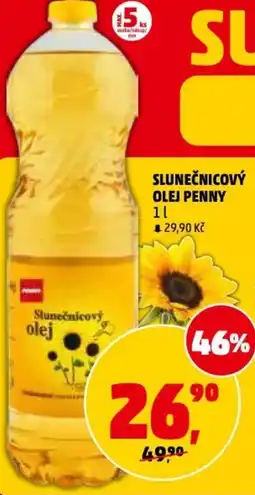 Penny Market Slunečnicový olej Penny nabídka