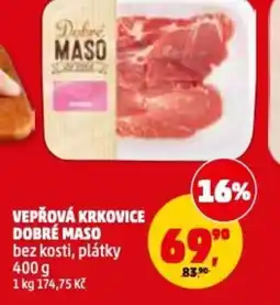 Penny Market Vepřová krkovice dobré maso nabídka