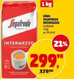 Penny Market Káva segafredo intermezzo zrnková nabídka