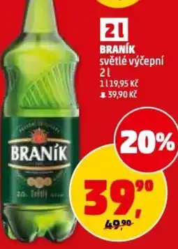 Penny Market Braník světlé výčepní nabídka