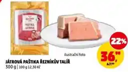 Penny Market Játrová paštika řezníkův talíř nabídka