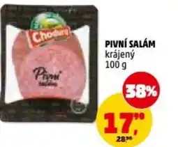 Penny Market Pivní salám krájený nabídka