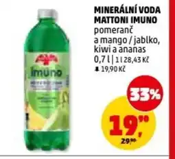 Penny Market Minerální voda mattoni imuno pomeranč nabídka