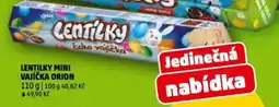 Penny Market Lentilky mini vajíčka Orion nabídka