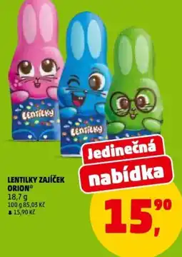 Penny Market Lentilky zajíček Orion nabídka
