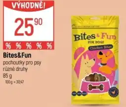 Globus Bites&Fun pochoutky pro psy nabídka