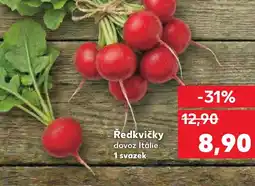 Kaufland Ředkvičky nabídka