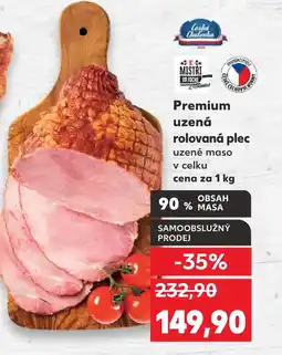 Kaufland Premium uzená rolovaná plec nabídka