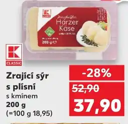 Kaufland Zrající sýr s plísní nabídka
