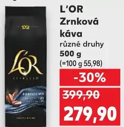 Kaufland L'OR Zrnková Κάνα nabídka