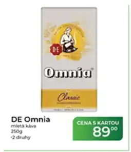 Tamda Foods DE Omnia mletá káva nabídka