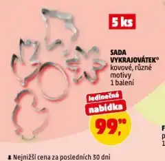 Penny Market Sada vykrajovátek nabídka