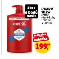 Penny Market Old spice sprchový gel nabídka