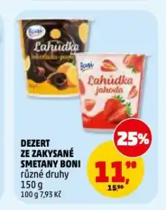 Penny Market Dezert ze zakysané smetany nabídka