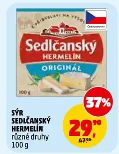 Penny Market Sýr sedlčanský hermelín nabídka