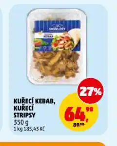 Penny Market Kuřecí kebab nabídka
