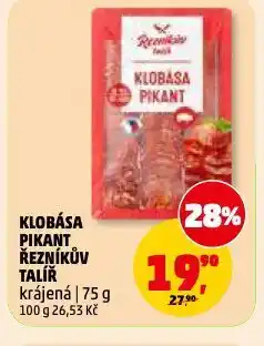 Penny Market Klobása pikant nabídka