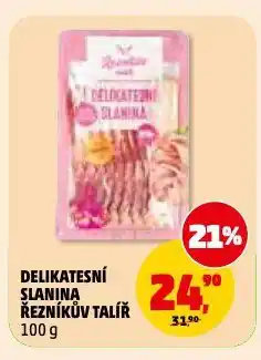 Penny Market Delikatesní slanina nabídka