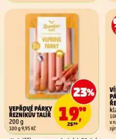 Penny Market Vepřové párky nabídka