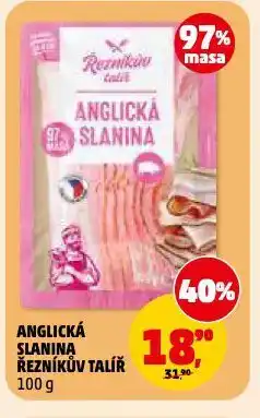 Penny Market Anglická slanina nabídka