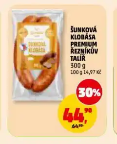 Penny Market Šunková klobása nabídka