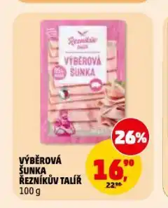 Penny Market Výběrová šunka nabídka