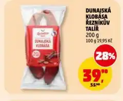 Penny Market Dunajská klobása nabídka