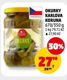 Penny Market Okurky nabídka