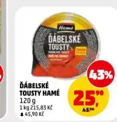 Penny Market Hamé ďábelské tousty nabídka