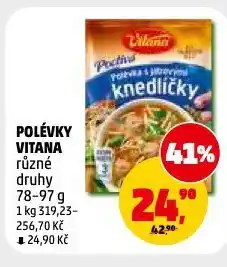 Penny Market Vitana polévky nabídka
