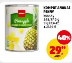 Penny Market Kompot ananas nabídka