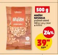 Penny Market Arašídy naturalia nabídka