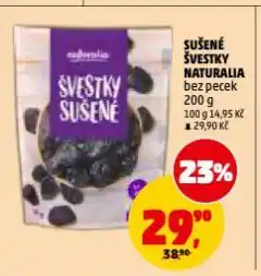 Penny Market Sušené švestky naturalia nabídka