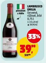 Penny Market Lambrusco emilia nabídka