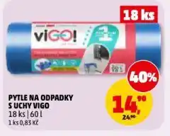 Penny Market Vigo pytle na odpad nabídka