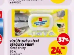 Penny Market Víceúčelové vlhčené ubrousky nabídka