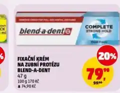 Penny Market Blend a dent fixační krém na zubní protézu nabídka