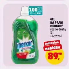 Penny Market Merkur prací gel nabídka