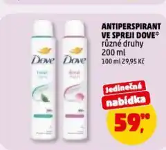 Penny Market Dove antiperspirant nabídka