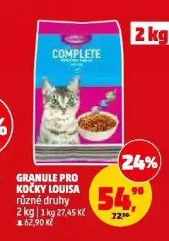 Penny Market Louisa granule pro kočky nabídka