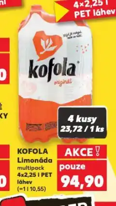 Kaufland Kofola nabídka