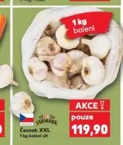 Kaufland Česnek nabídka