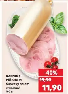 Kaufland Šunkový salám standard nabídka
